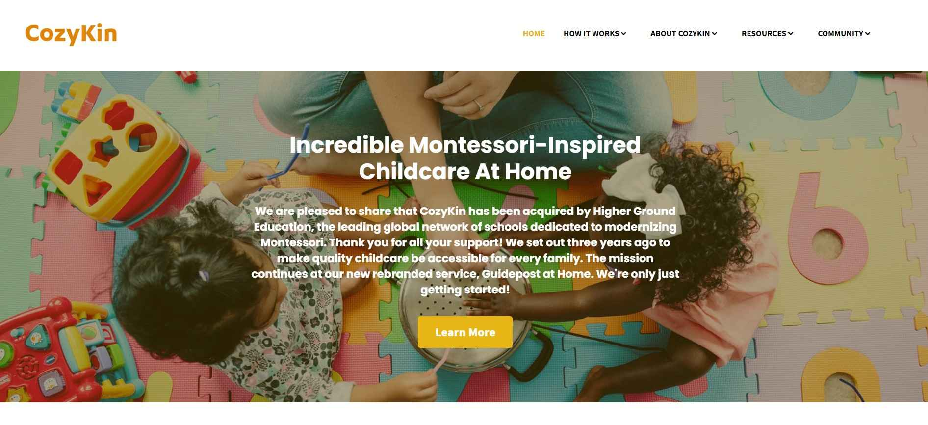 CozyKin Co. Strikingly Website CozyKin Co. Strikingly Website